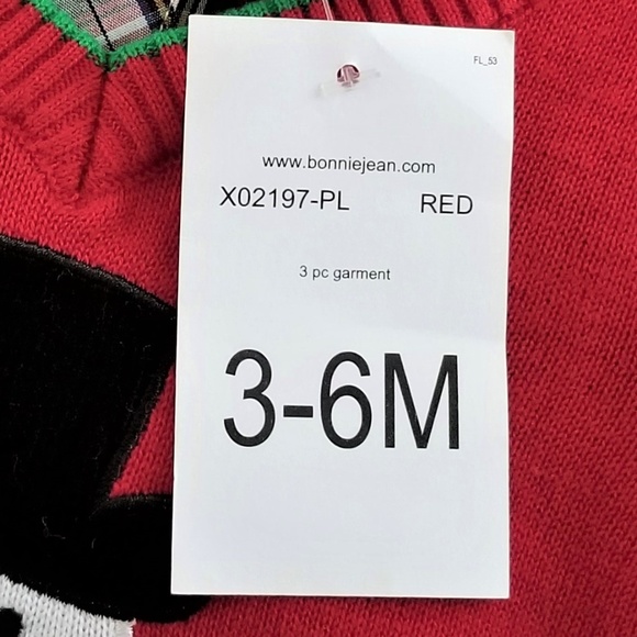 Matt's Scooter Holiday 3Pc Outfit Boys 3-6M NWT - Picture 5 of 7